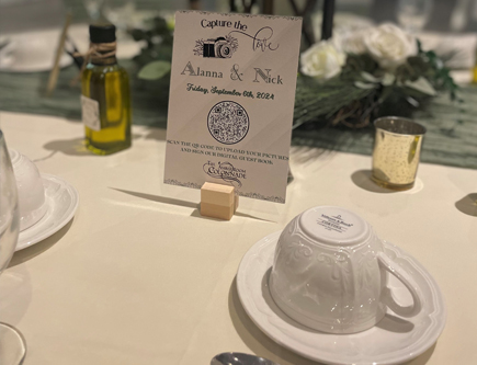 Table Sign QR Codes