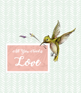 All You Need is Love Greeting Card