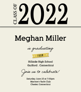 Simplicity Grad Invite
