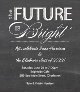 Future is Bright Grad Invite