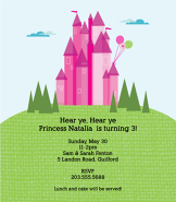 Princess Castle Invitation