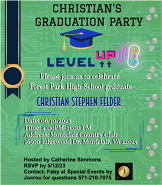 High school Graduation Invite