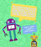 BINARY Birthday Greeting