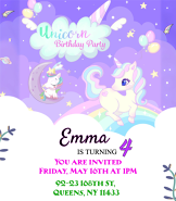 Unicorn Birthday