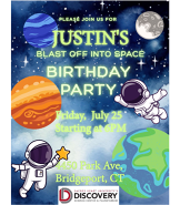 SHU Discovery Center - Space party