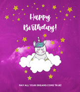 Dreams Unicorn Birthday
