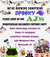 Spooktacular Halloween costume party