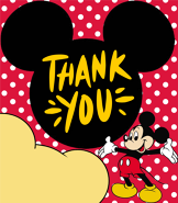 Mickey Mouse Thank You