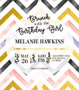 Brunch With the Birthday Girl Invitation