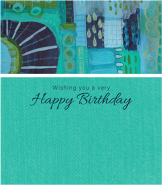 Modern Abstract Birthday 5