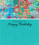 Modern Abstract Birthday 1