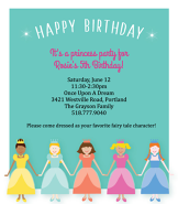 Princesses Invitation