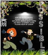 Kim Possible Invite