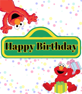 Elmo greeting card