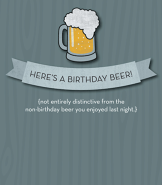 Birthday Beer