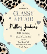 Classy Affair Birthday Invitation