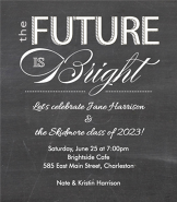 Future is Bright Grad Invite