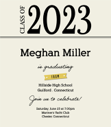 Simplicity Grad Invite