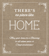 No Place like Home Greeting