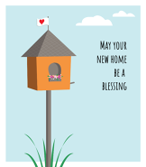 Bird House Greeting