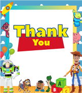 Toy Story Thank you