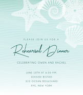 Sea Shell Invitation