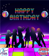 Dance party greeting card