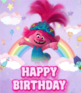 Trolls greeting card