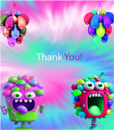 Tie Die Theme Thank You