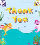 Baby Shark Thank You