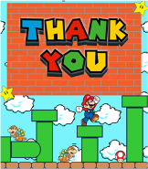 Super Mario thank you