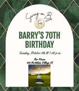 Swing on By Birthday Invite