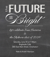 Future is Bright Grad Invite