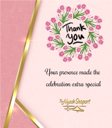 Nyack seaport- bat mitzvah thank you