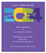 Funky Grad Invite