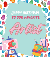 Favorite Artist's Birthday