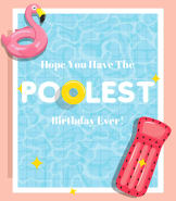 Have the POOLEST Birthday
