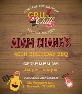 Grill & Chill Birthday