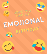 EMOJIONAL Birthday