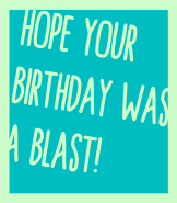 Birthday Blast