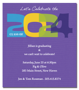 Funky Grad Invite