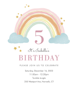 Pastel Rainbow Birthday