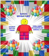 Lego Invitation