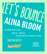 Tumble Jungle Party Invite - Let's Bounce!