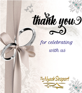 Nyack Seaport- Tie the knot thank you card