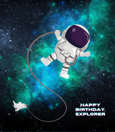 Galaxies and Birthdays