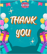 Combo Birthday Generic Thank you SC