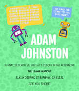 Binary Code Birthday