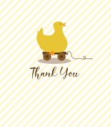 Yellow Duck Thank You