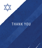 Blue Corners Bar Mitzvah Thank You